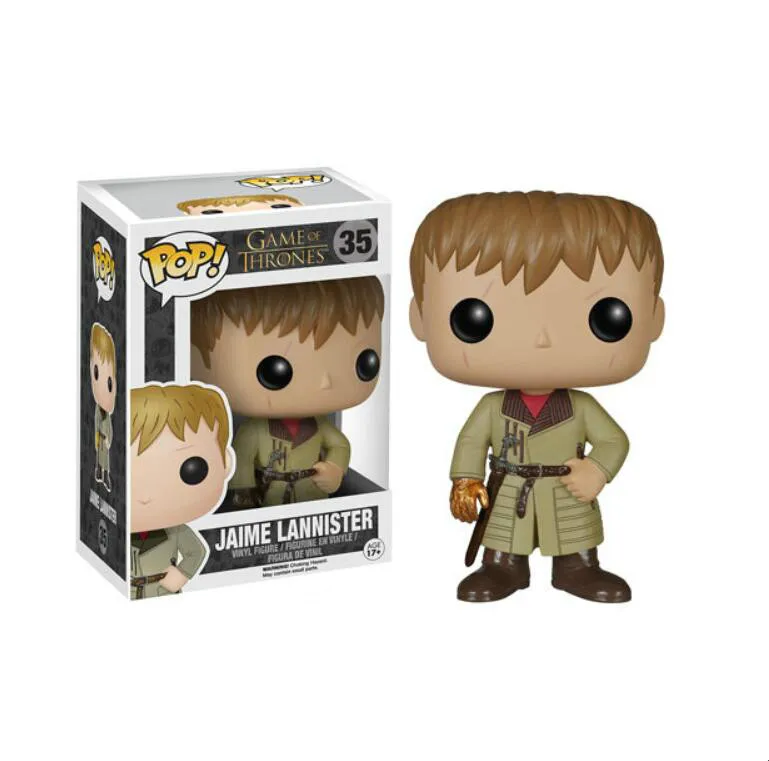 Funko Pop аниме Игра престолов Джейми Ланнистер Коллекционная модель игрушки для