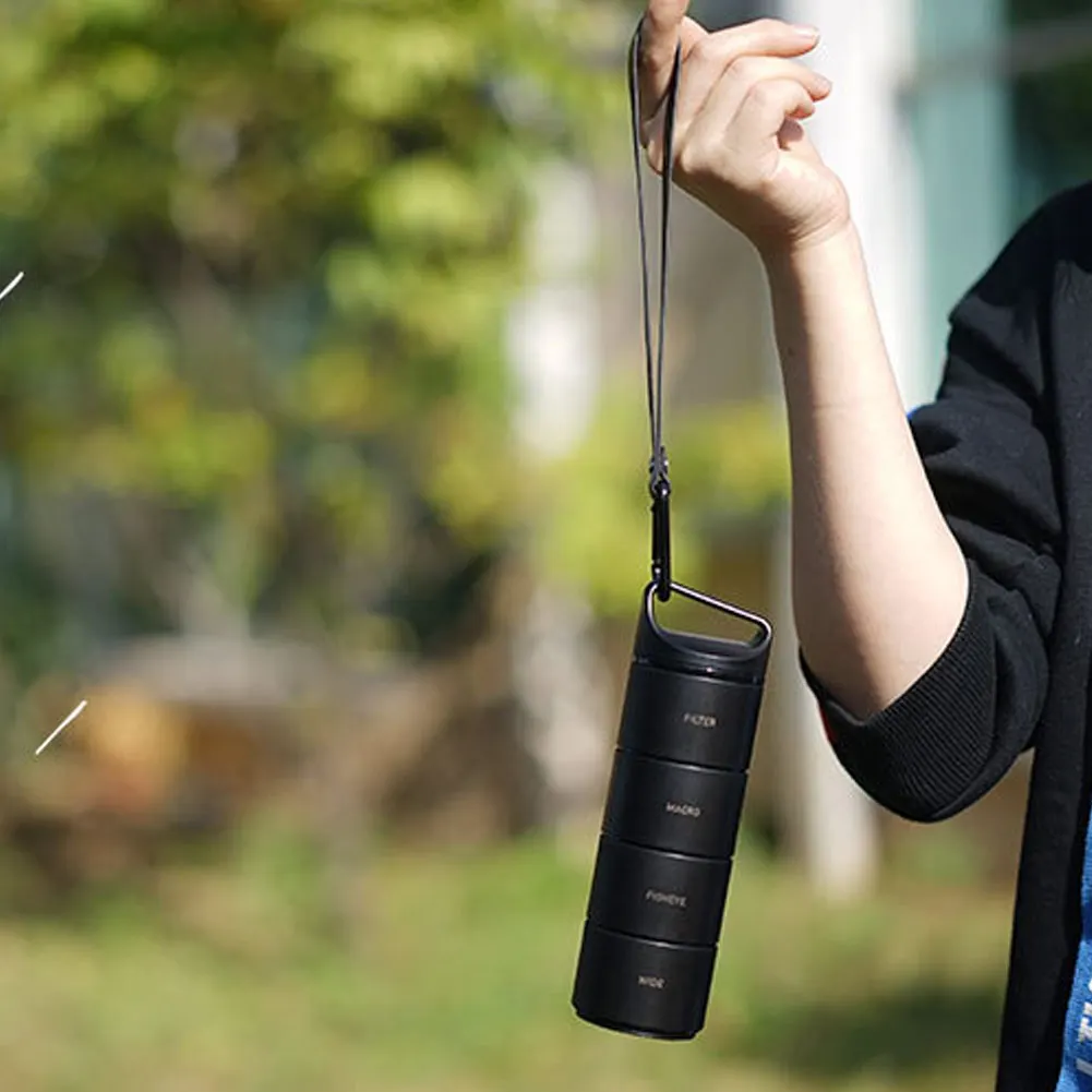 2019 Горячая коробка для хранения объектива мобильного телефона Портативный