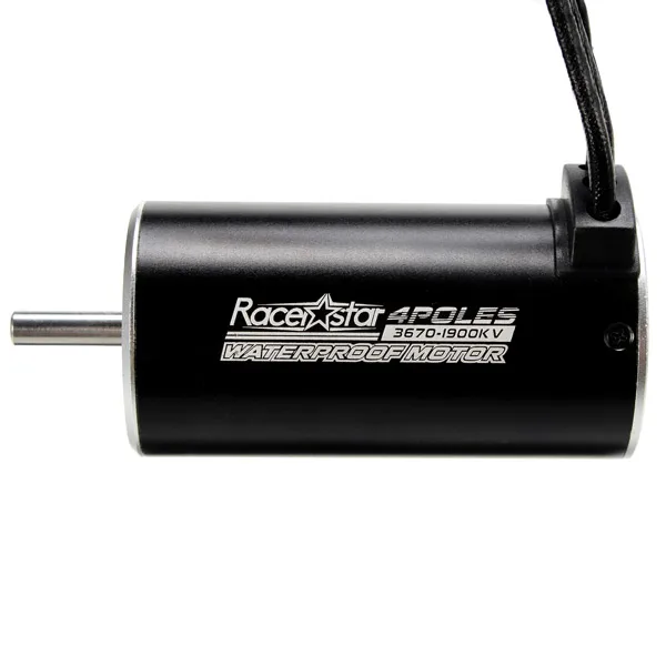 Racerstar 3670 Бесконтактный водонепроницаемый бесщеточный мотор 120A ESC для 1/8
