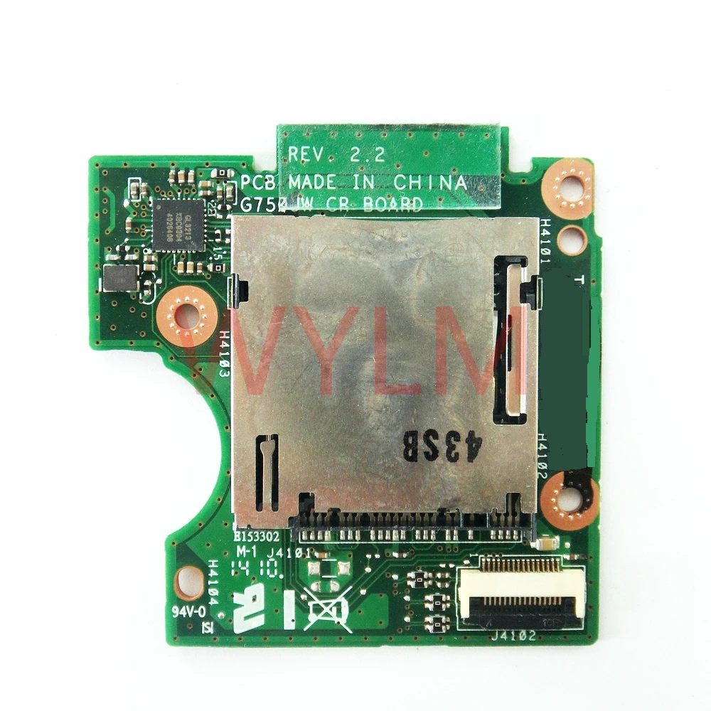 G750J для ASUS G750 G750JX G750JH G750JM G750JW G750JS G750JZ CR плата слота SD карты бесплатная