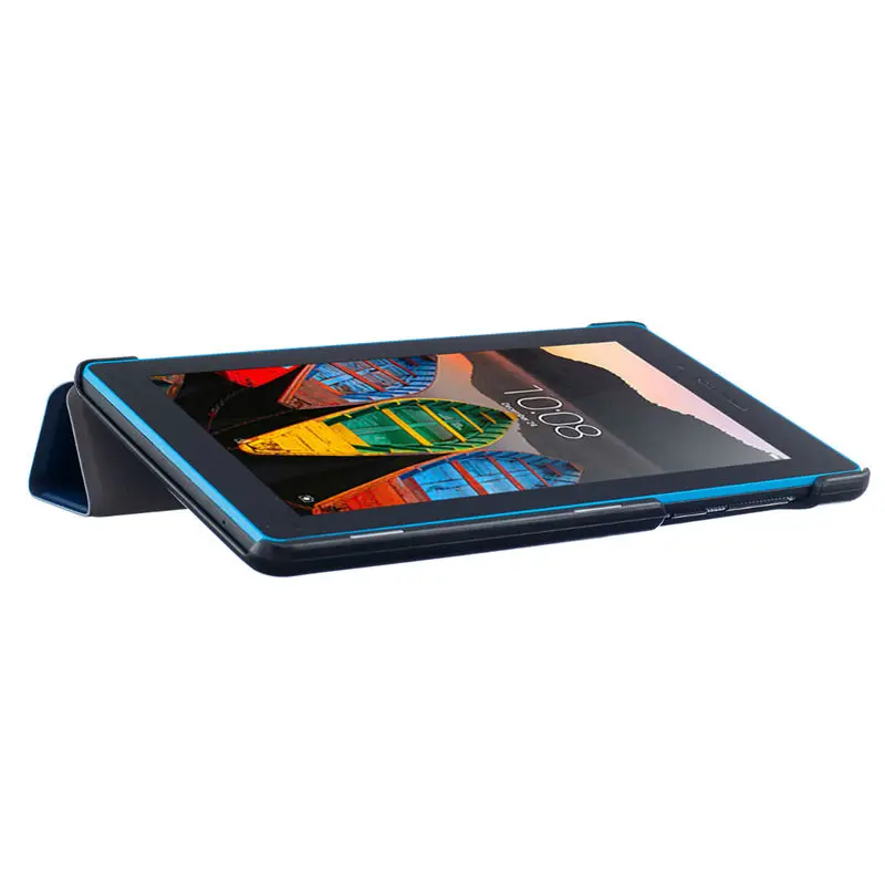 Чехол для Lenovo TAB3 Tab 3 7 730 F 730x M смарт Защитная крышка Планшеты tb3 м х &quotPU Protector|cover