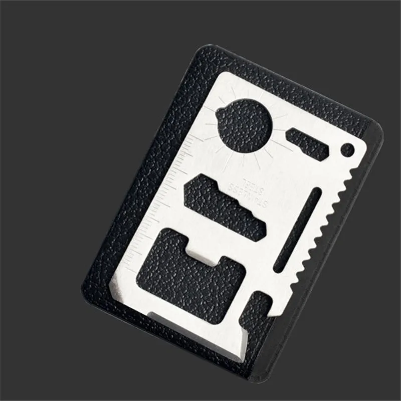 100 шт. 11 в 1 выживания кредитной карты инструмент с бутылок пива