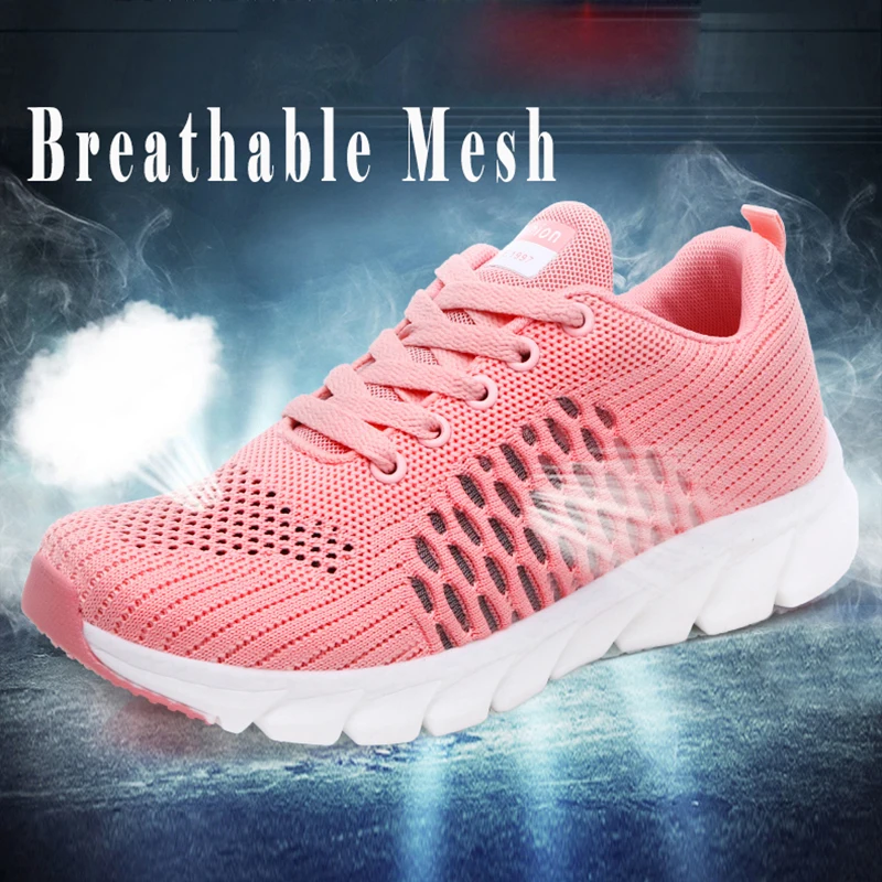 Кроссовки WWKK женские легкие дышащие сникерсы на плоской подошве шнуровке летняя