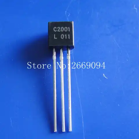 Бесплатная доставка 50 шт./лот C2001 2SC2001 NPN транзистор Silicon TO-92
