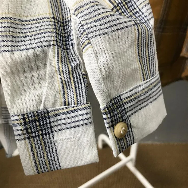 Большие свободные женские клетчатые рубашки блузки 2018 Женская офисная блузка