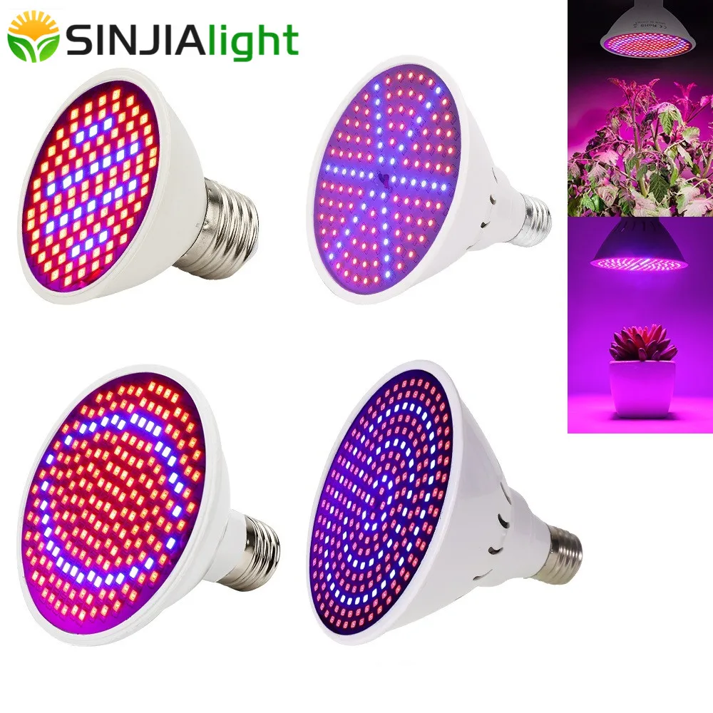 

Led Plant Growth Light Fitolamp 106/126/200/260LEDs Growing Lamp Flower Bulb For Seedling Garden Grow Box Indoor Plants