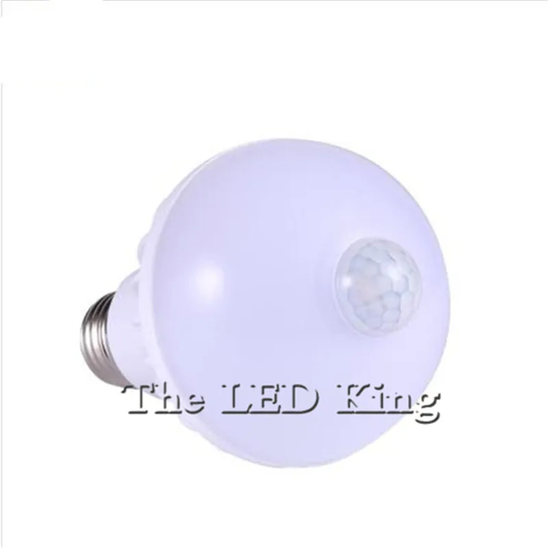 Лампа с пассивным ИК датчиком движения 5 Вт светодиодная лампочка 7