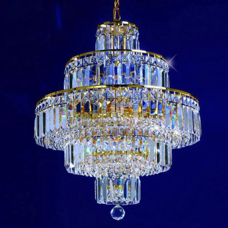 Manggic Lighting French Empire Gold Chrome Chandeliers Modern Crystal Light Living room lights | Лампы и освещение