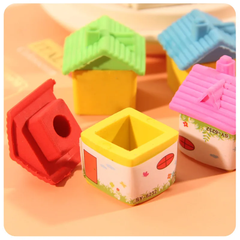 6232 Корейский мультфильм канцелярские принадлежности ластик другой маленький