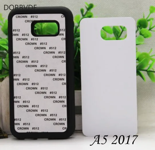 2D чистый сублимационный Резиновый ТПУ+ PC чехол для samsung Galaxy A10 A20 30 50 A7 A8 A70 пустой чехол с пластинами 20 шт./лот