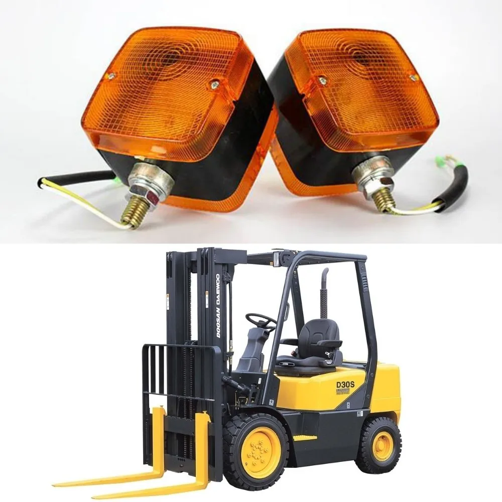 1 пара желтая лампа для поворотного сигнала с поворотом боковая 24 В трейлер