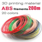 3d Ручка ABSPLA нити 1.75mm20 Цвет Различные DIY выбрать идеальный 3d печати ручка пластик, Детям нравится ABSPLA пластик