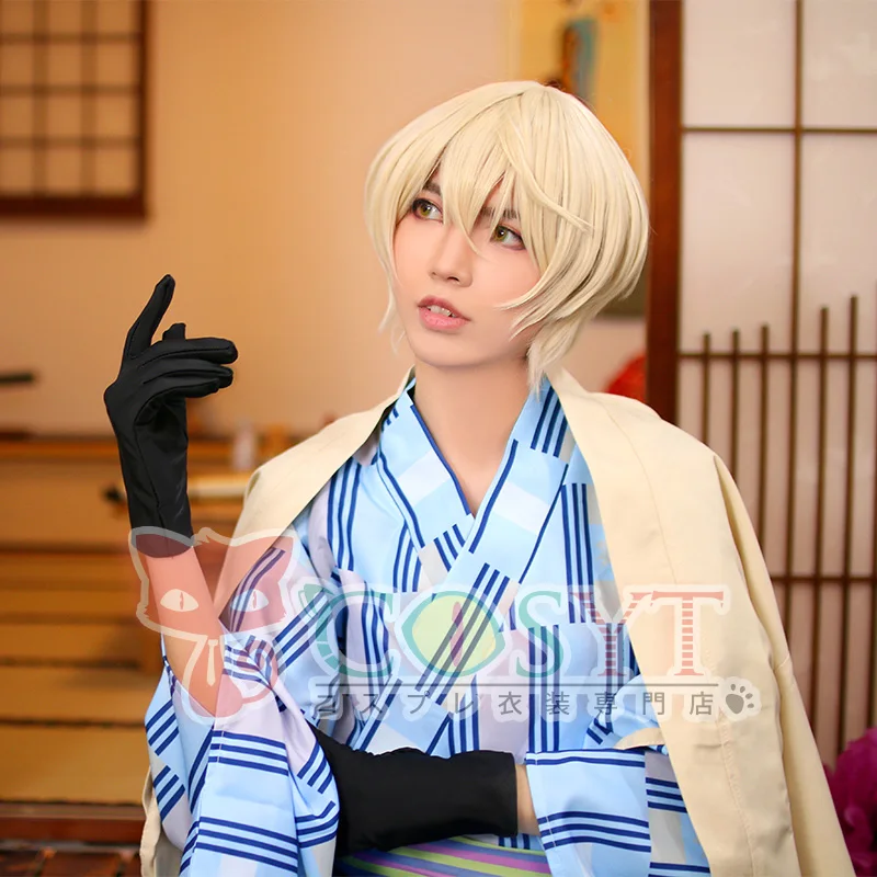 Костюм для косплея Touken Ranbu x Oedo Onsen Higekiri Yukata костюм ONSEN всех размеров|Игровые