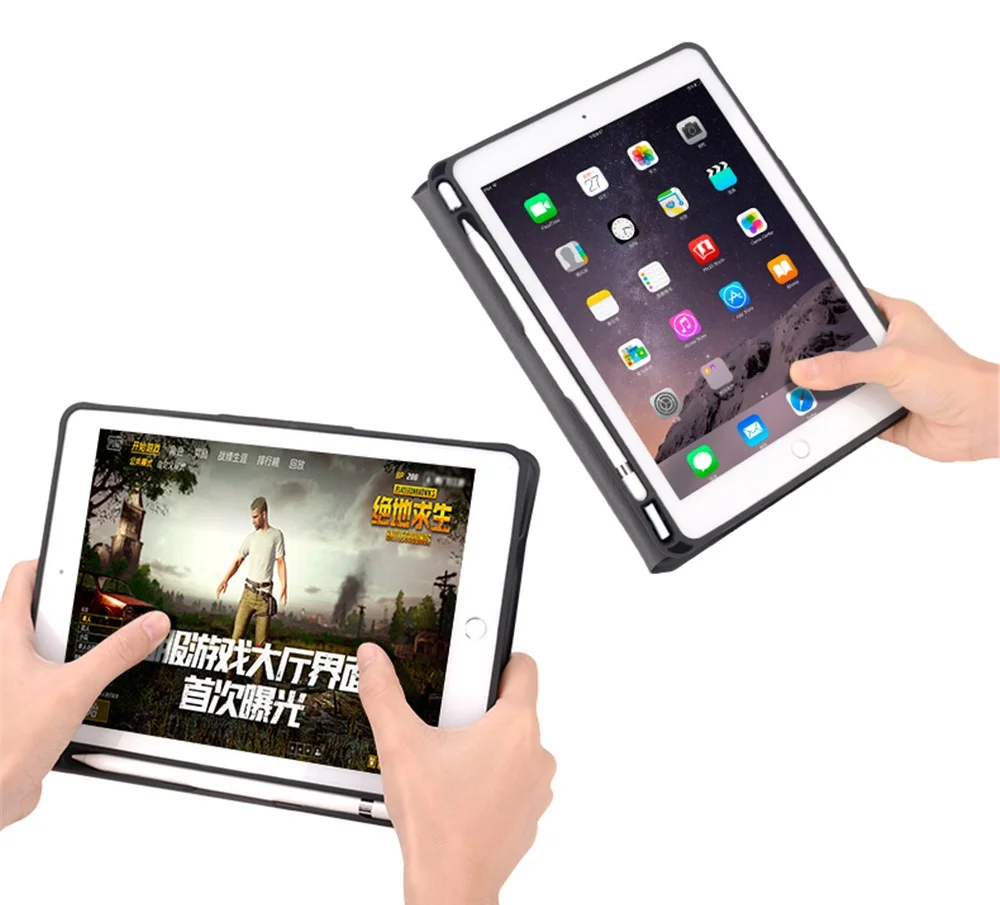 Чехол с клавиатурой Bluetooth для iPad 2018 9 7 Вт подставка карандашей ультратонкий