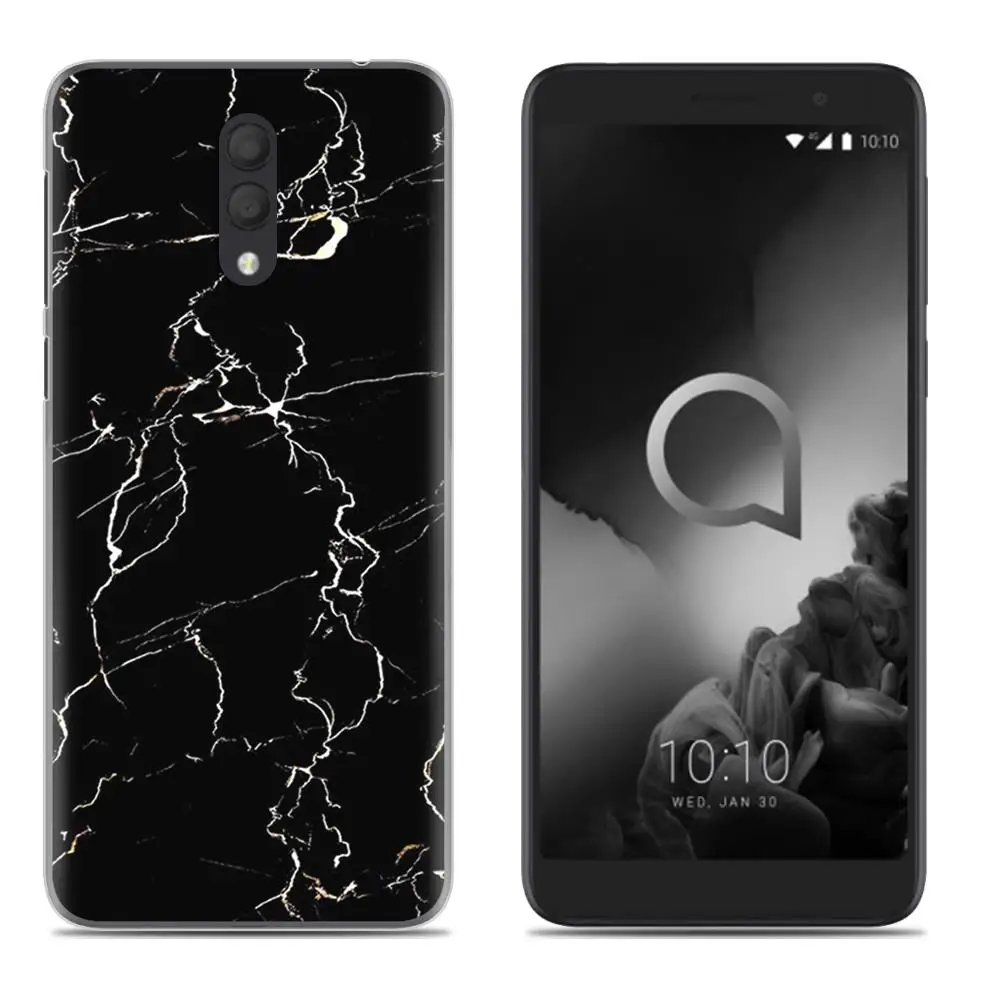 16 Противоударный чехол для телефона Alcatel 1X(), без отпечатков пальцев, стильный дизайн, задняя крышка для телефона, ТПУ, силиконовый чехол для телефона - Цвет: 16