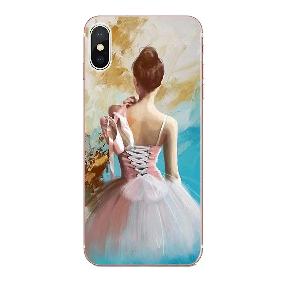 Чехол из ТПУ для Samsung Galaxy Note 5 8 9 S3 S4 S5 S6 S7 S8 S9 S10 mini Edge Plus Lite Love Ballet Dance Forever