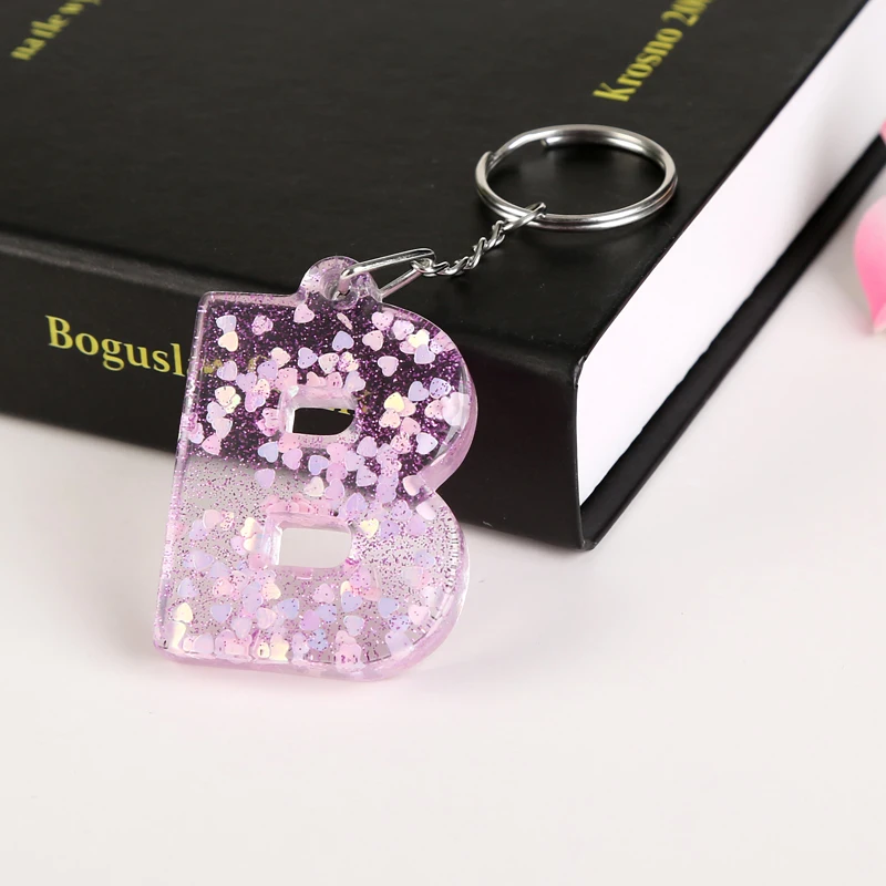1 шт. женский брелок с надписью на английском языке|handbag charms|letter keychaincharms for handbags |