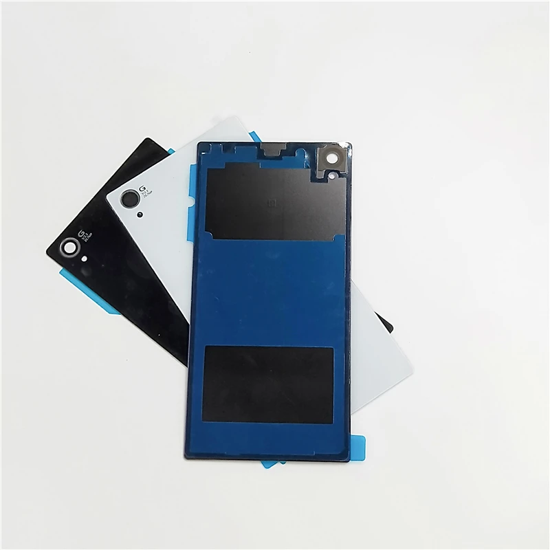 Для SONY Xperia Z1 L39H C6903 C6902 Задняя стеклянная крышка для аккумулятора задняя дверь
