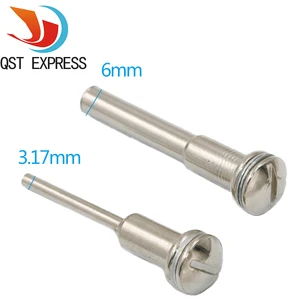 5 шт., 3,176 мм, стальная оправка, винт Dremel хвостовик оправки, отрезной диск Dremel, оправка для вращающегося инструмента Dremel