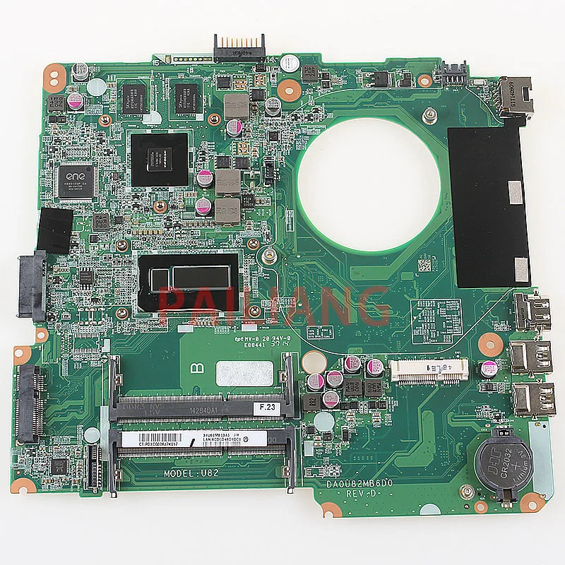 Pailiang материнская плата для ноутбука HP Pavillion 14-N PC материнская плата 14 дюймов I5-4200U DA0U82MB6D0 полный tesed DDR3