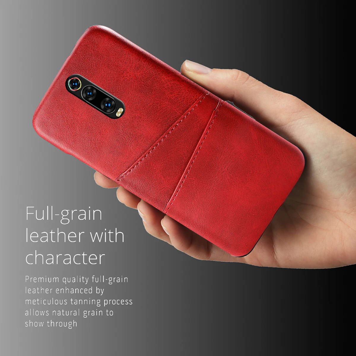 Чехол KEYSION из искусственной кожи для Xiaomi Redmi K20 Pro Mi 9T с отделениями карт защитная
