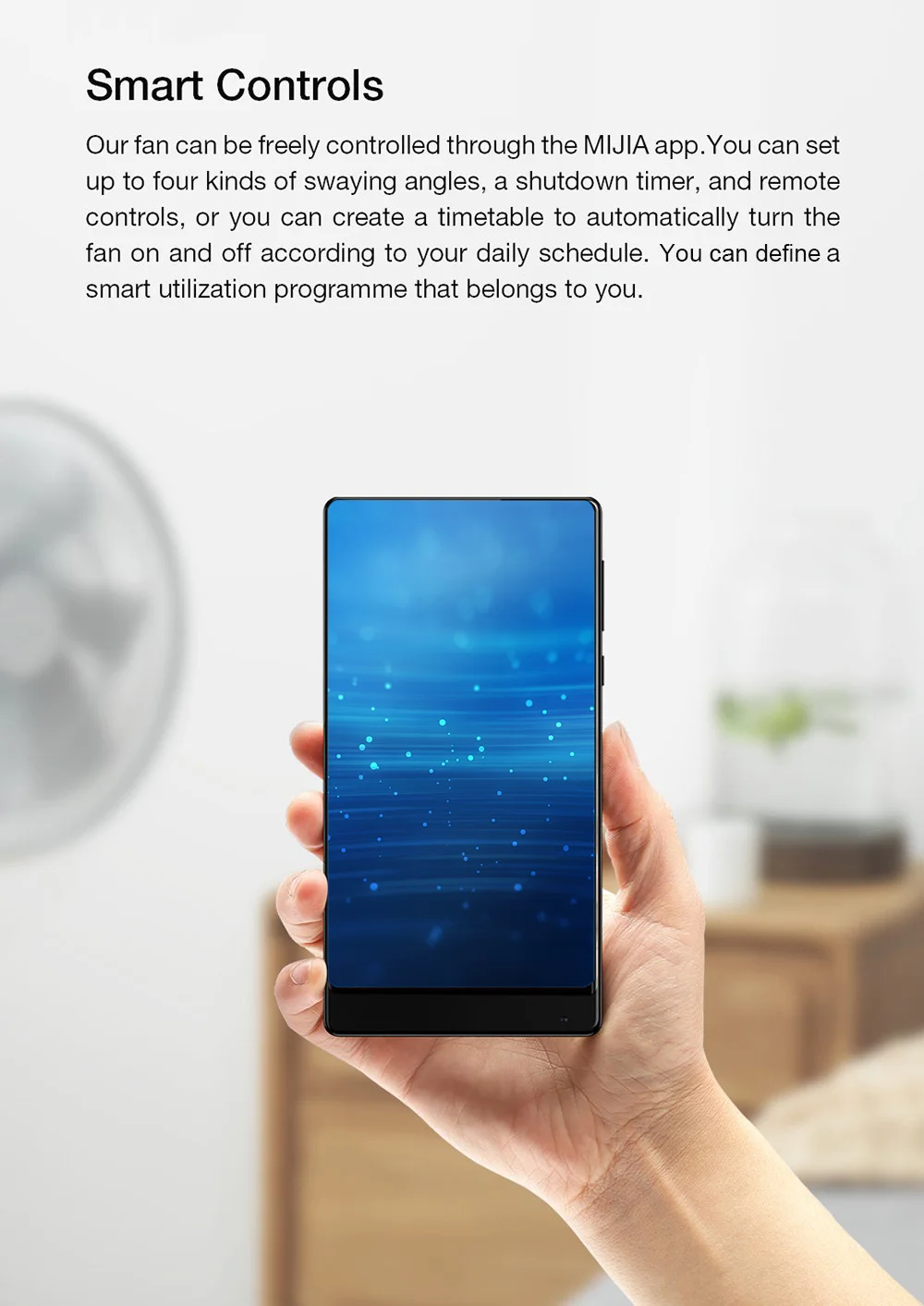 Smartmi 2S напольный вентилятор DC преобразования частоты пьедестал вентиляторы дома перезаряжаемые портативный кондиционер натуральный ветер