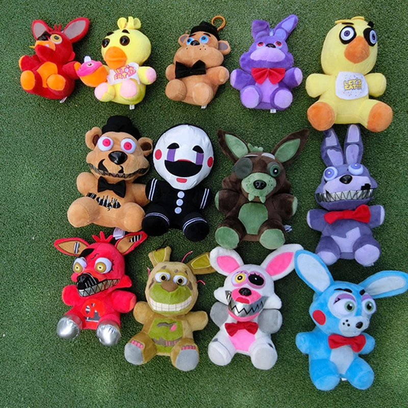 Five Nights At Freddy's FNAF Плюшевая Кукла Медведь Фредди Фокси Бонни и Чика Мягкие