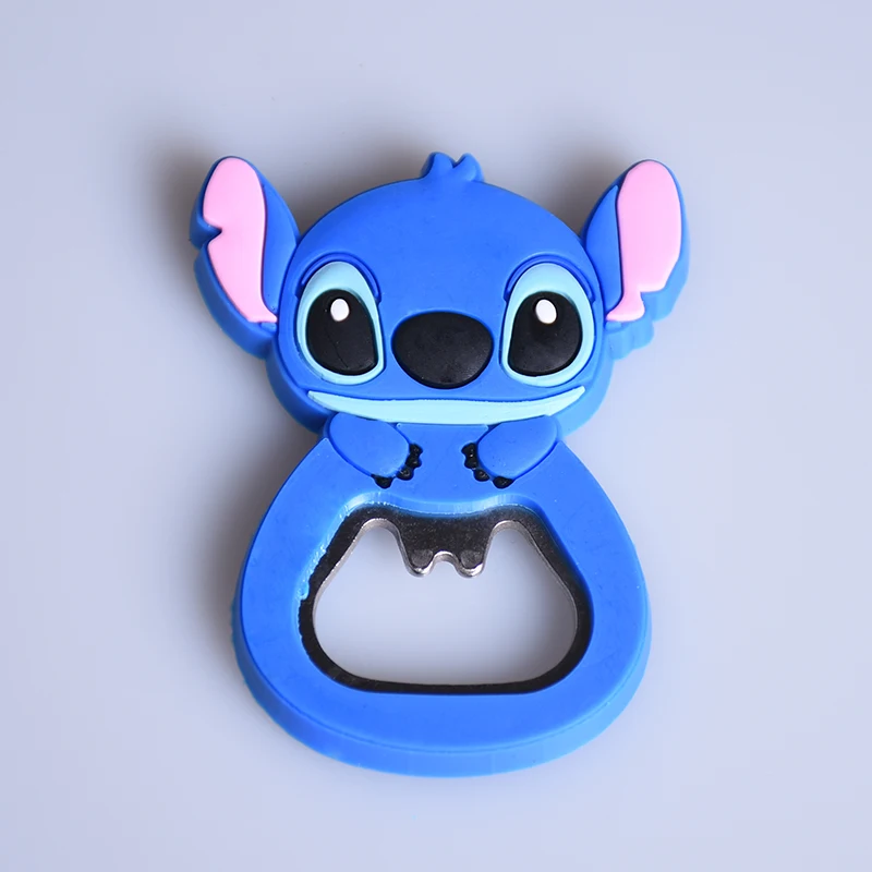 Креативная мультяшная многофункциональная силиконовая открывалка для бутылок