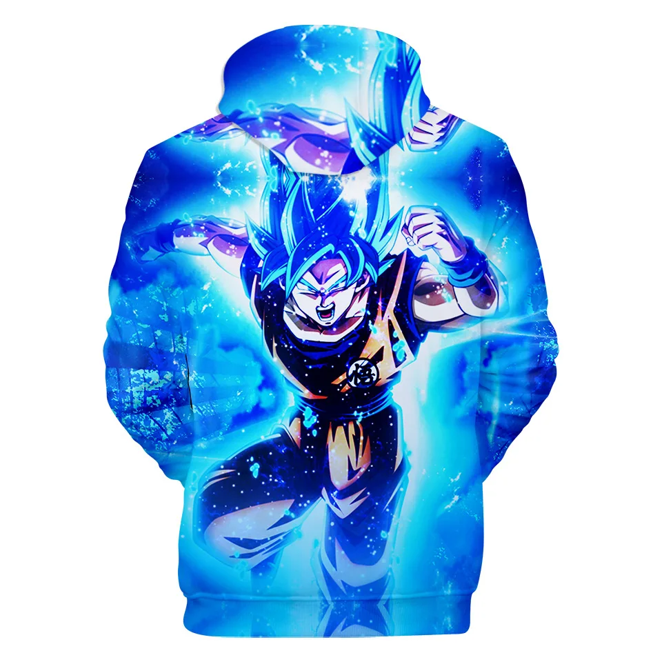 3D Аниме Толстовка Dragon Ball Z с карманом, толстовки с капюшоном, Poleron Hombre, уличная одежда, Sudadera Dragon Ball, толстовка с капюшоном, мужская куртка