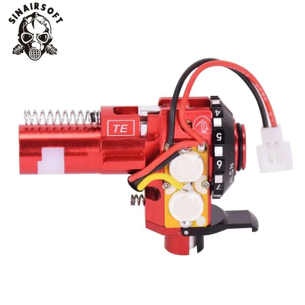 Тактический PRO CNC алюминиевый красный светодиодный фонарь для камеры AEG M4 M16 Серии Пейнтбол страйкбол Охотничьи Аксессуары