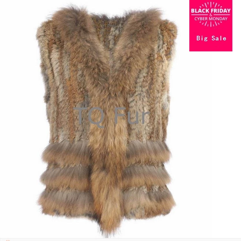 Женский короткий жилет из натурального кроличьего меха 12 цветов|women fur vest|fur vest