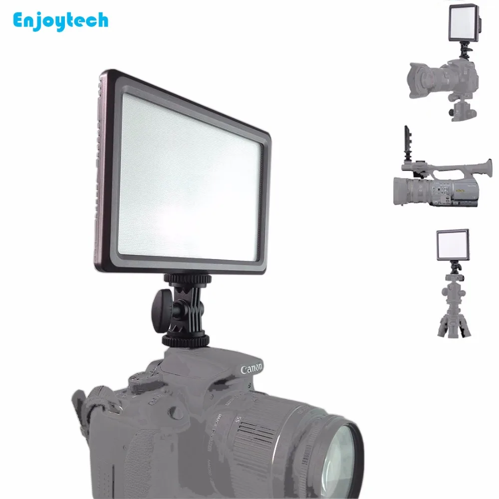 Новое поступление светодиодный видео свет для DSLR камеры видеокамеры Мини DVR как