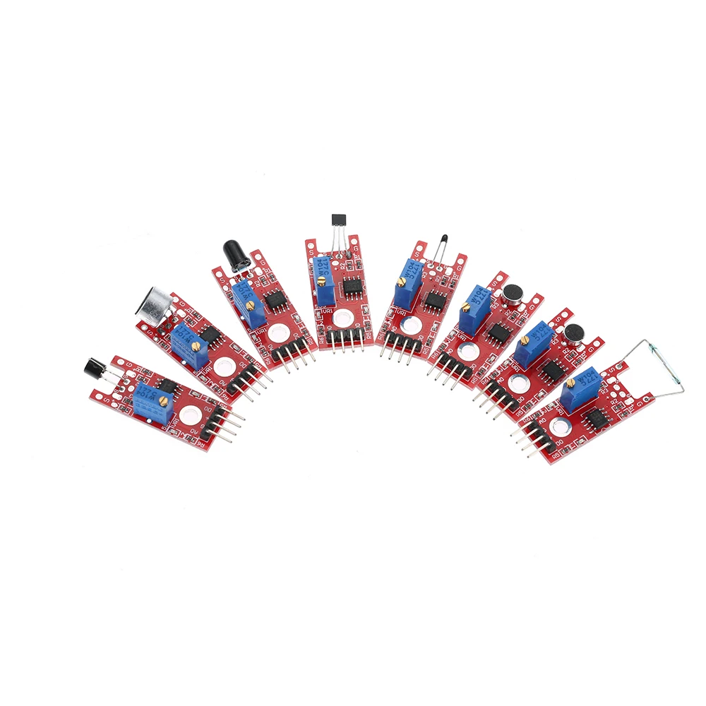 37 в 1 коробка сенсор модуль комплект для Arduino сенсор UNO модуль для Arduino Starter DIY Kit Цифровой Датчик температуры модуль