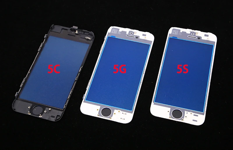 10 шт. внешнее стекло с рамкой Рамка для iPhone 8G 8P 6G 6plus 6S 7G plus 5S 5G ЖК дисплеем