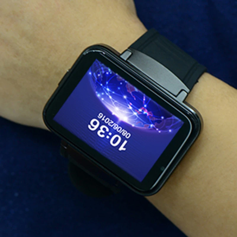 Pewant New Bluetooth Smart Watch DM98 With Camera WCDMA GPS Android 5.1 OS 3G MTK6572 Dual Core 1.2GHz 4GB ROM Sport Smartwatch |