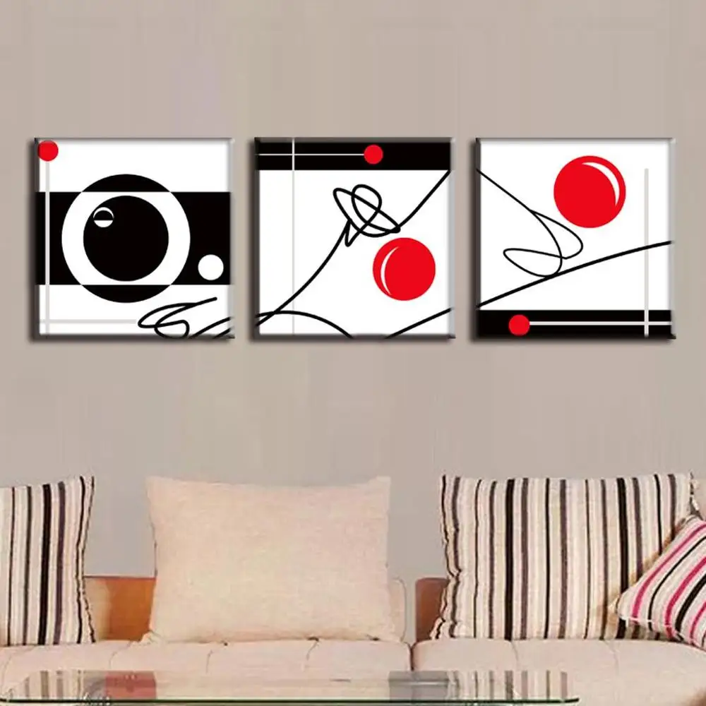3 шт./компл. художественное полотно современные абстрактные настенные картины