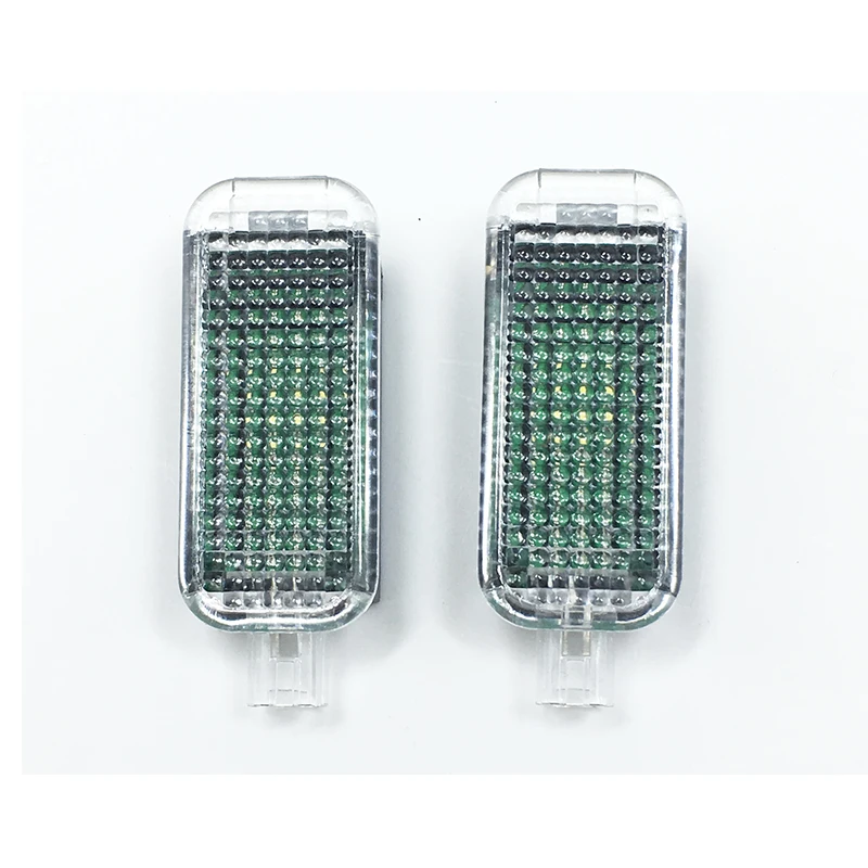 

2Pcs OEM LED Footwell Lights For Golf Jetta MK5 MK6 Passat B6 Seat Leon Octavia A5 A6 A7 A8 3AD 947 409 3AD947409