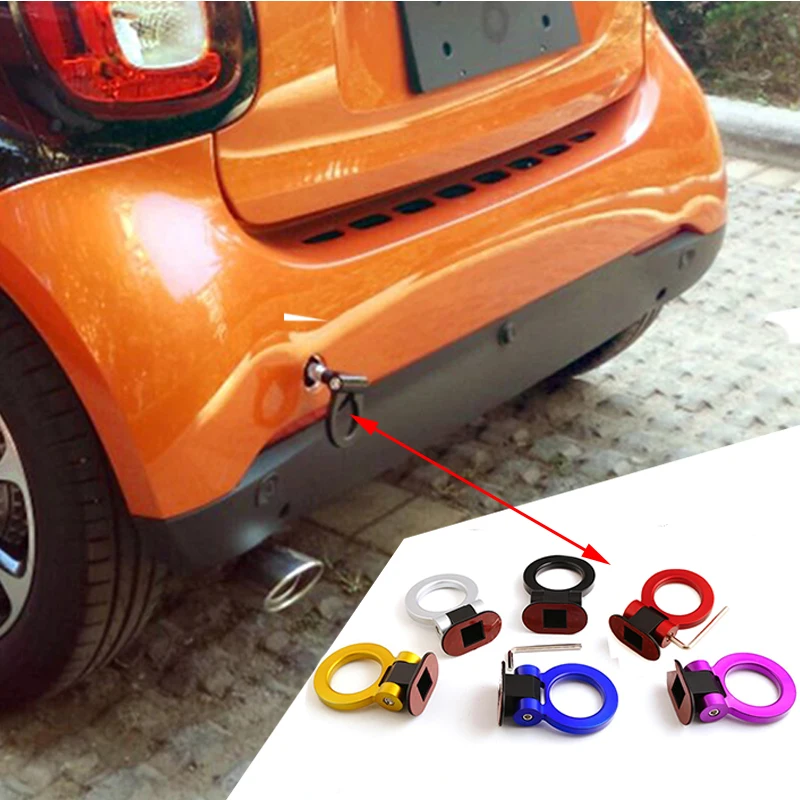 ZDPARTS автомобильный Стайлинг украшение трейлер крючки наклейка с надписью TOW для