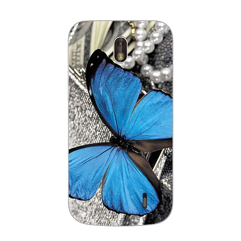 Милый Модный цветочный чехол для Nokia 1 Plus чехлы с рисунком телефона TA 1047 1060 1056