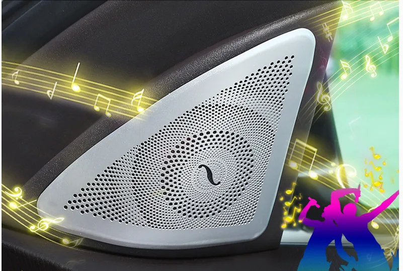 

Car Audio Speaker Car Door Loudspeaker/Audio Speaker Trim Cover For Mercedes Benz 2014-2016 S-class S class W222