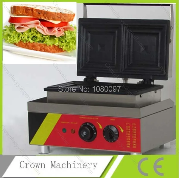 Коммерческая Бельгия машина для приготовления сэндвичей вафельная тостер