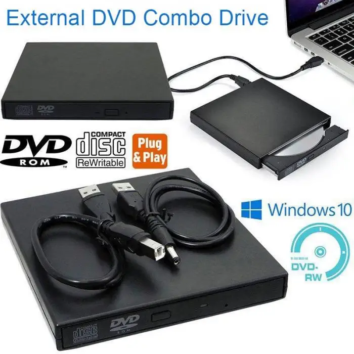 USB внешний DVD CD RW диск писатель плеер привод для ПК ноутбука Новое поступление