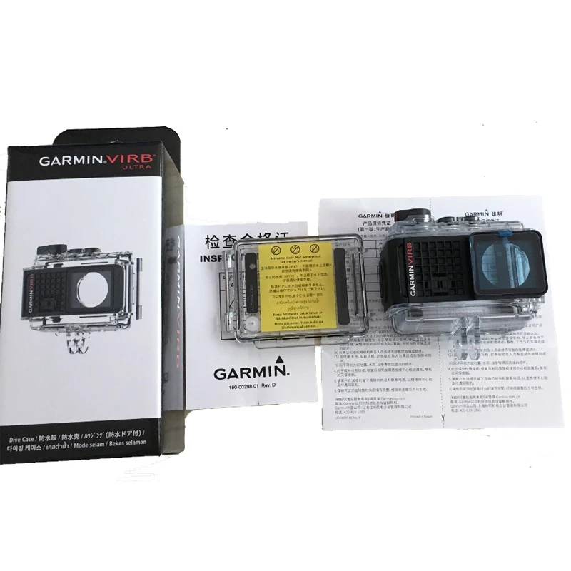 standard Garmin VIRB ULTRA 30 аксессуары для спортивной камеры 40 м водонепроницаемый чехол оригинальные аксессуары garmin - Цвет: standard