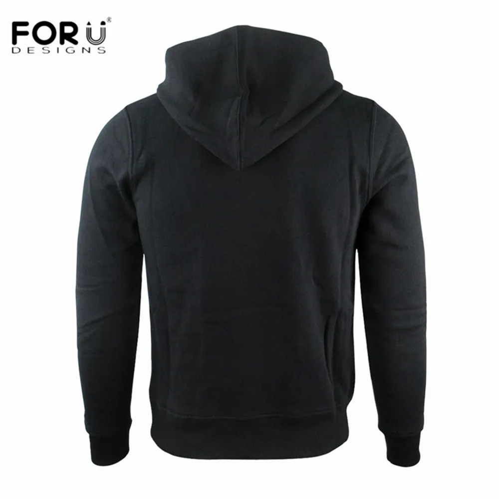 FORUDESIGNS/толстовки для женщин 2018 бренд с длинным рукавом Сова Печать Повседневная