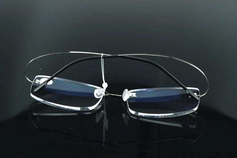 CLARA VIDA титановой рамой черный/серебряные кольца для мужчин женщин без оправы 2G