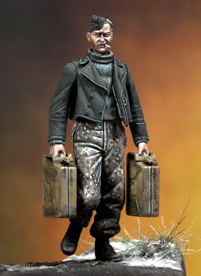 1/35 каучуковая фигурка модель комплект Unassambled Неокрашенная 00906|Наборы для сборки