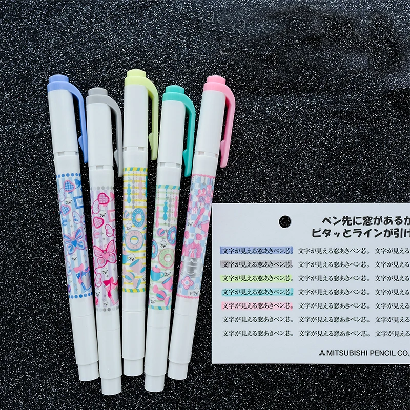 ZEBRA WKT7 текстовыделитель Mildliner бабочка вечерние Ограниченная серия флуоресцентная ручка двойная-1 шт