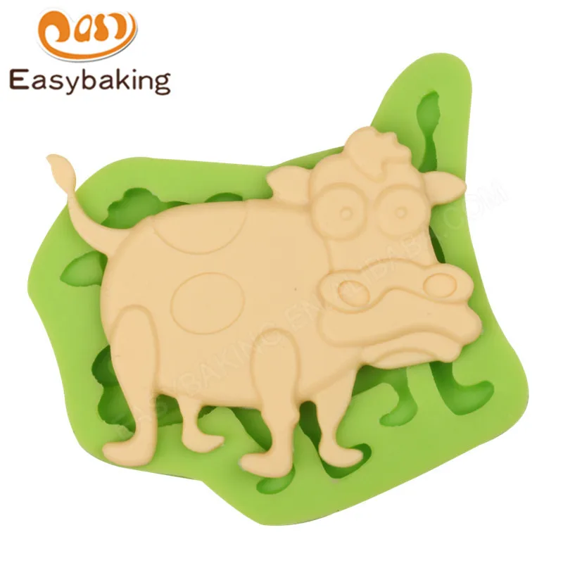 Молочная коровья форма силиконовая для украшения торта | Дом и сад