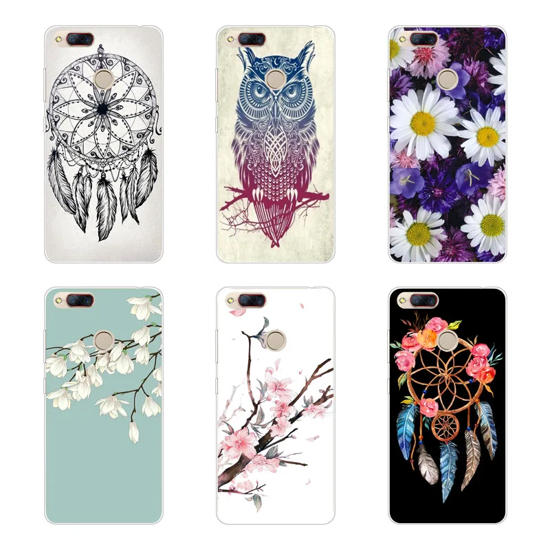 ZTE Nubia Z17 Mini Case Silicon Popular flowers Painting Soft TPU Back Cover for s z17s Protect Phone shell |