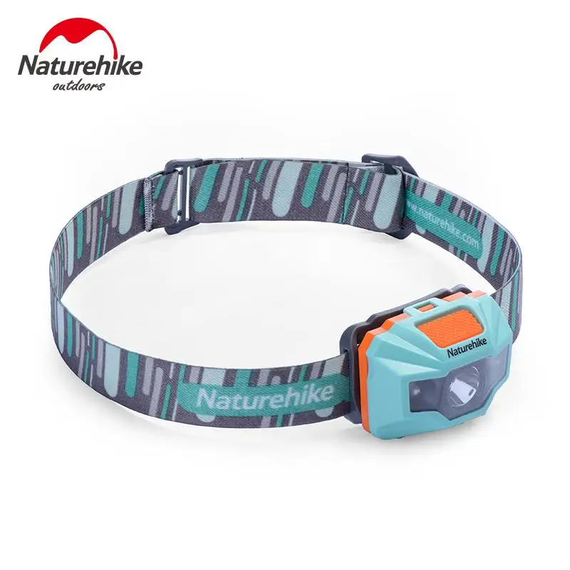 Naturehike светильник вес фары USB порт для зарядки через головной светильник ультра яркий открытый Водонепроницаемый рыболовный головной светильник Открытый Кемпинг Пеший Туризм - Цвет: Blue
